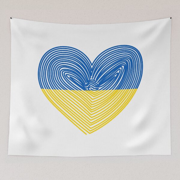 Item preview, Love Ukraine (Transparent Background) designed and sold by IKDG.