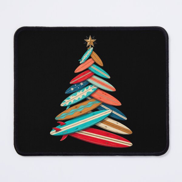 Item preview, Surfboard Christmas Tree Surfing Tropical Holiday designed and sold by CF_VintageDesign.