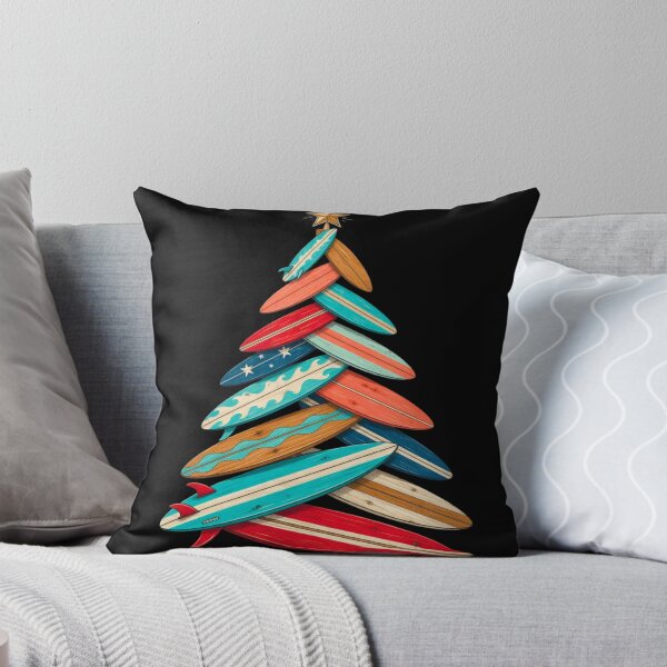 Item preview, Surfboard Christmas Tree Surfing Tropical Holiday designed and sold by CF_VintageDesign.