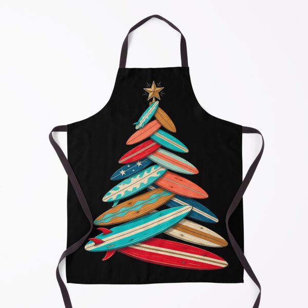 Item preview, Surfboard Christmas Tree Surfing Tropical Holiday designed and sold by CF_VintageDesign.