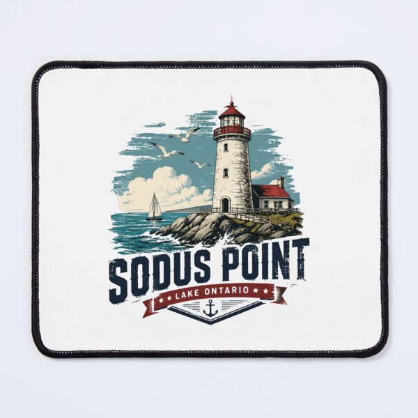 Item preview, Sodus Point Lake Ontario Lighthouse Travel Vacation Local Resident designed and sold by BraylenDrado.