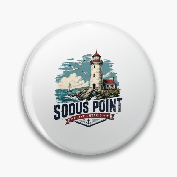 Item preview, Sodus Point Lake Ontario Lighthouse Travel Vacation Local Resident designed and sold by BraylenDrado.