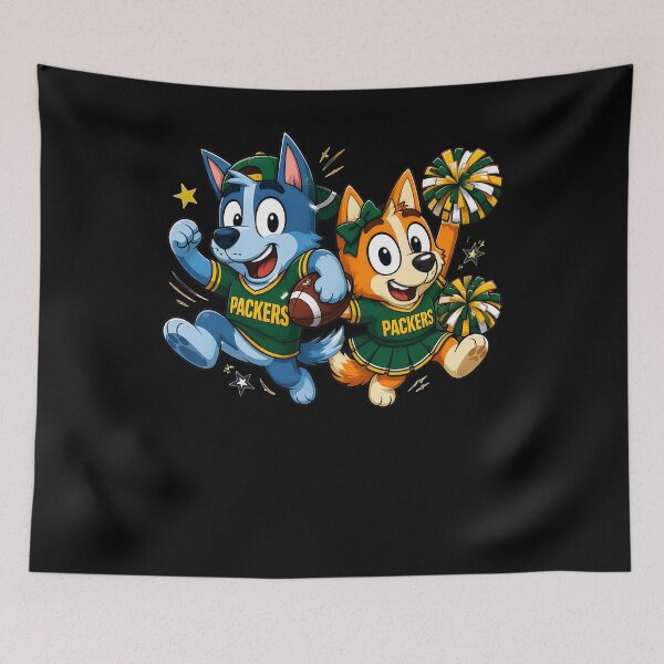Item preview, Bluey Packerss Football Fan  designed and sold by visionnen.
