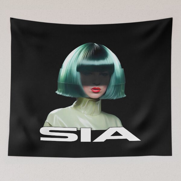 Item preview, Sia Australian singer-songwriter designed and sold by Tamboxe.
