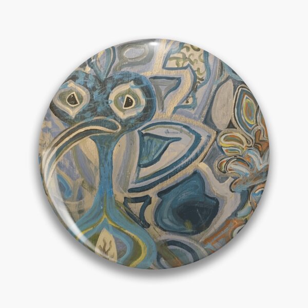 Item preview, Bizarre Abstract Creature Chaos Painting designed and sold by Kroma-Totem.