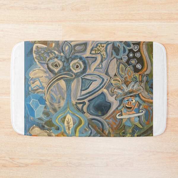 Item preview, Bizarre Abstract Creature Chaos Painting designed and sold by Kroma-Totem.