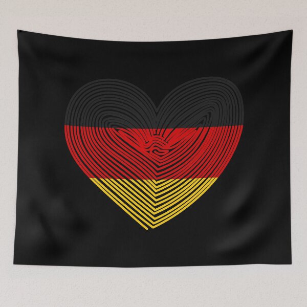 Item preview, Love Germany (Black Background) designed and sold by IKDG.