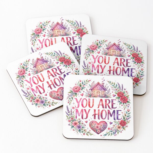 Item preview, You Are My Home Floral Watercolor  designed and sold by Aliplus+.