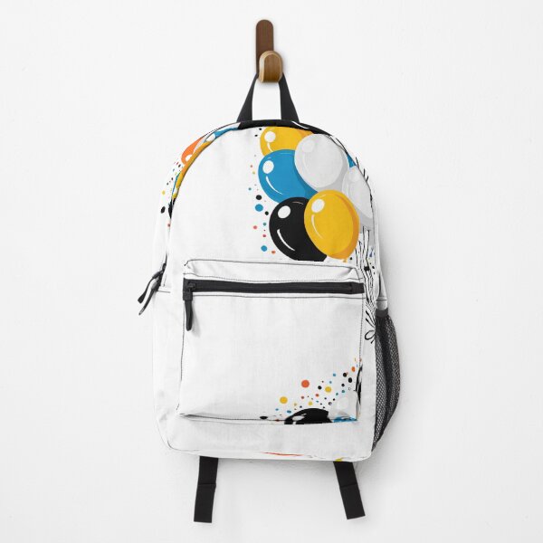 Item preview, Birthday Balloons and Confetti Icon Black and White Ink Style – Birthday gift idea designed and sold by michallechowicz.