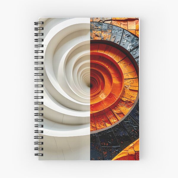 Item preview, Chalk White Plaster and Rustic Stone Vortex designed and sold by Vicky Brago-Mitchell®.