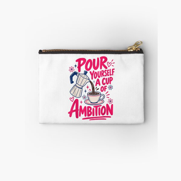 Item preview, Coffee Lover Moka Pot Pour Yourself A Cup of Ambition designed and sold by MassonCalepon.