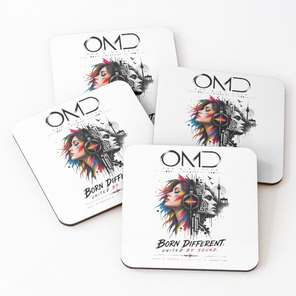 Item preview, OMD Band Connected By Sound - Orchestral Manoeuvres In The Dark Synthpop Art designed and sold by zytooFree.
