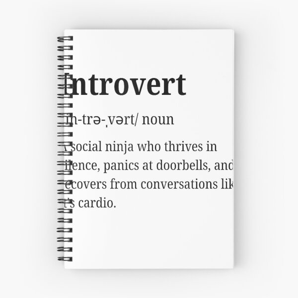 Item preview, Introvert Definition Funny Introverted Social Anxiety Humor T-Shirt designed and sold by gidget-gadget.