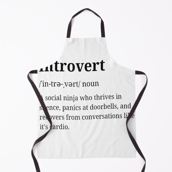 Item preview, Introvert Definition Funny Introverted Social Anxiety Humor T-Shirt designed and sold by gidget-gadget.