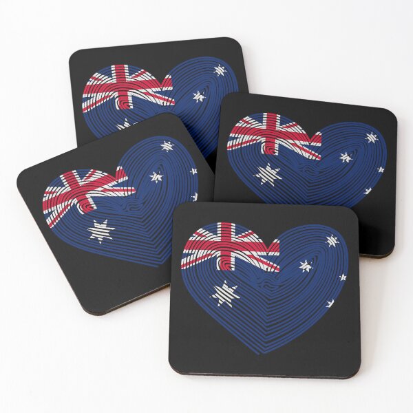 Item preview, Love Australia (Black Background) designed and sold by IKDG.