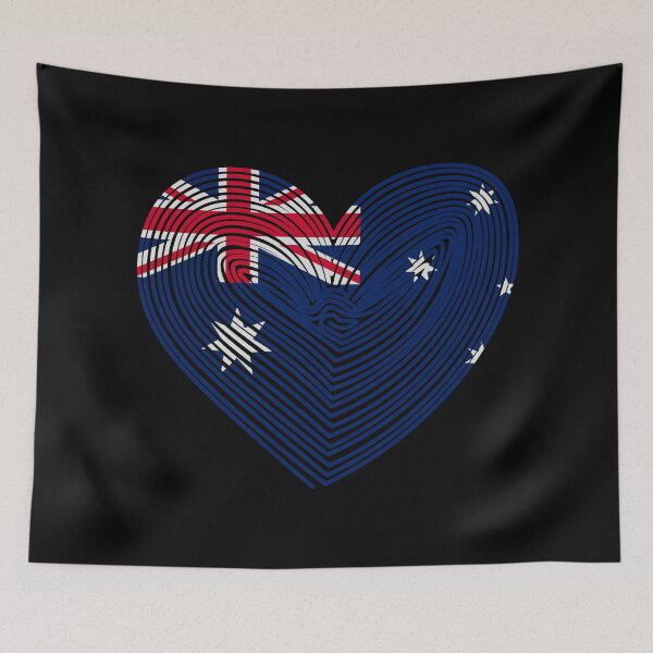 Item preview, Love Australia (Black Background) designed and sold by IKDG.