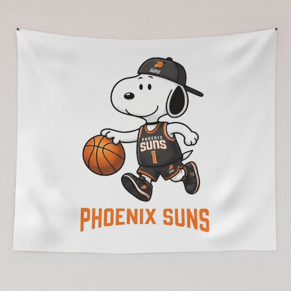 Item preview, Snoopy Dribbles for Phoenix Suns NBA designed and sold by fizzstocmathepa.