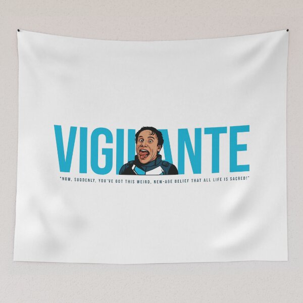 Item preview, Vigilante All Life Is Sacred Quote - Peacemaker Panoramic Art designed and sold by qfa Originals.