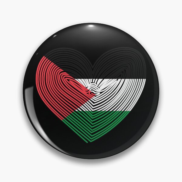Item preview, Love Palestine (Black Background) designed and sold by IKDG.