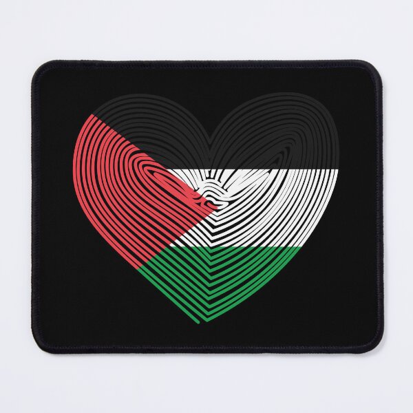 Item preview, Love Palestine (Black Background) designed and sold by IKDG.