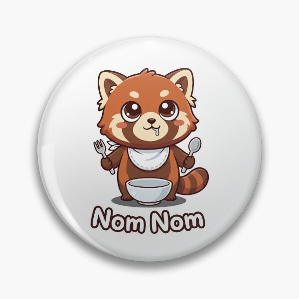 Item preview, Cute Hungry Red Panda Nom Nom designed and sold by VFXguy.