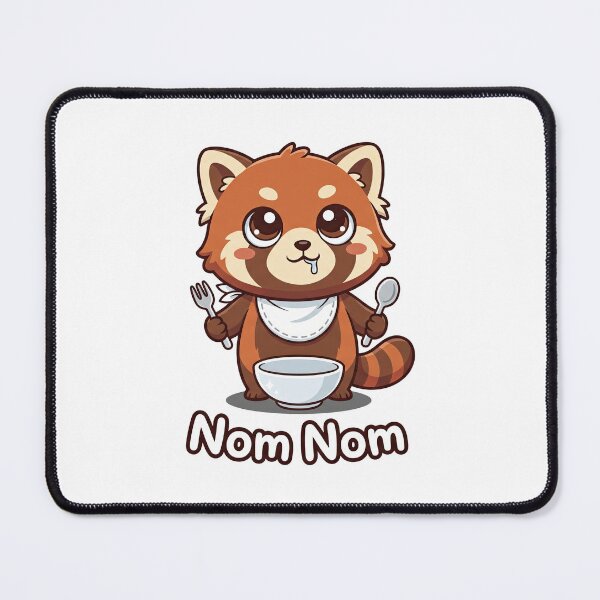 Item preview, Cute Hungry Red Panda Nom Nom designed and sold by VFXguy.