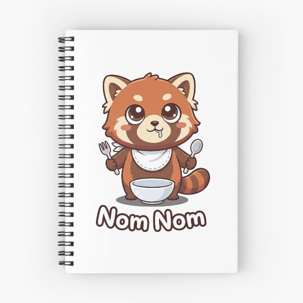 Item preview, Cute Hungry Red Panda Nom Nom designed and sold by VFXguy.