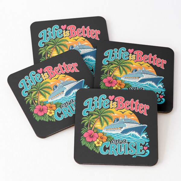 Item preview, Life Is Better on a Cruise designed and sold by Myra365Art.