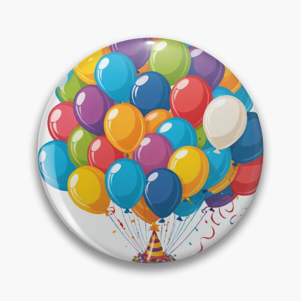Item preview, Birthday Balloons and Confetti Icon Party Hat Celebration – Birthday gift idea designed and sold by michallechowicz.