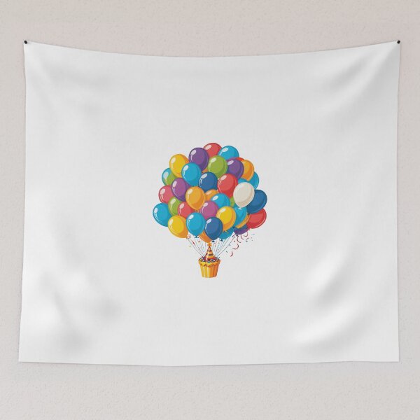 Item preview, Birthday Balloons and Confetti Icon Party Hat Celebration – Birthday gift idea designed and sold by michallechowicz.