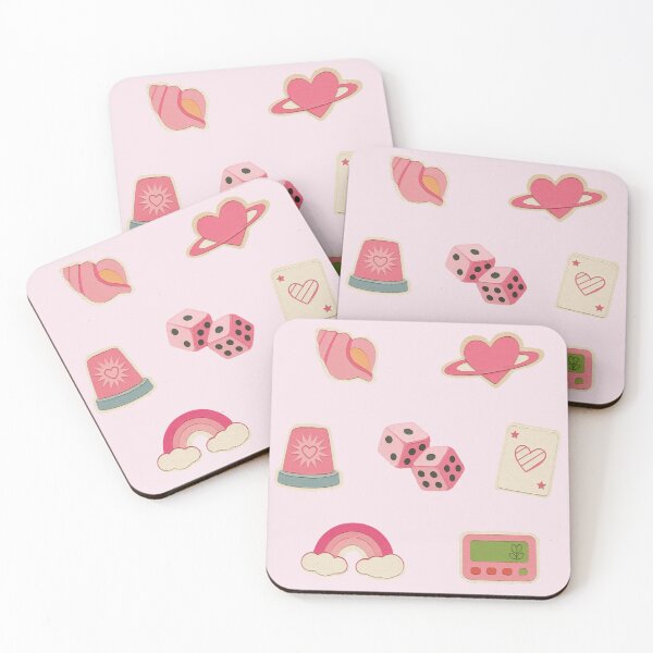 Item preview, Pink aesthetic cutout set pack  designed and sold by wonderxwander.