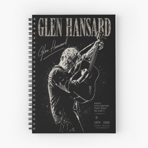 Item preview, Vintage Acoustic Folk Musician - Glén Hansárd - designed and sold by balohom.