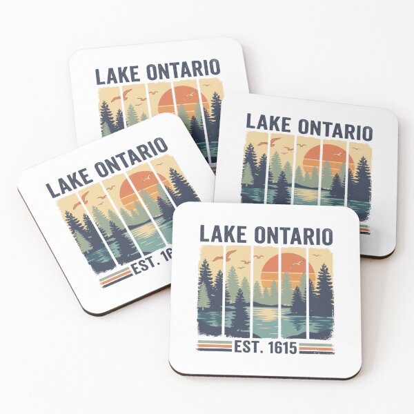 Artikelvorschau, Ontariosee-T-Shirt, Anti-Trump-Shirt, Ontariosee-T-Shirt (Große Seen), Sonnenuntergang an den Großen Seen entworfen und verkauft von BraylenDrado.