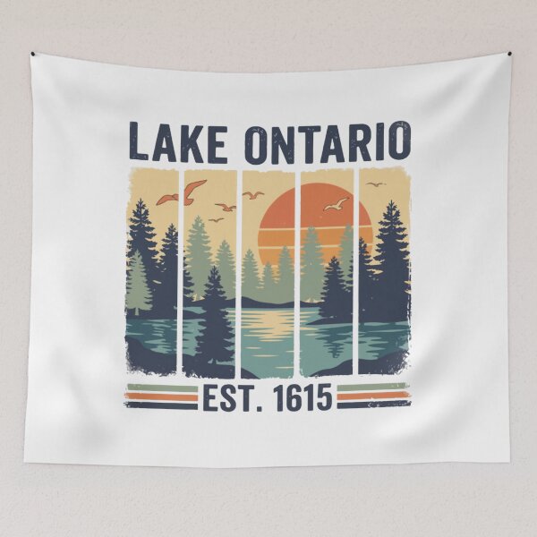 Item preview, Lake Ontario Tee, Anti Trump Shirt, Lake Ontario Great Lake Tee, Great Lakes Sunset designed and sold by BraylenDrado.