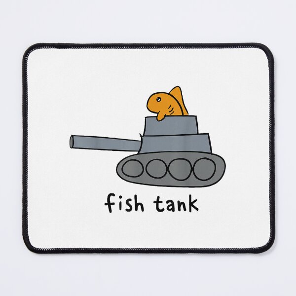 Item preview, Fish Tank Fun Aquarium Military Animal Pun Sarcastic Graphic designed and sold by MassonCalepon.