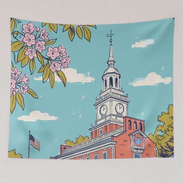 Item preview, Pennsylvania Vintage Retro USA Travel designed and sold by RareDeerArt.