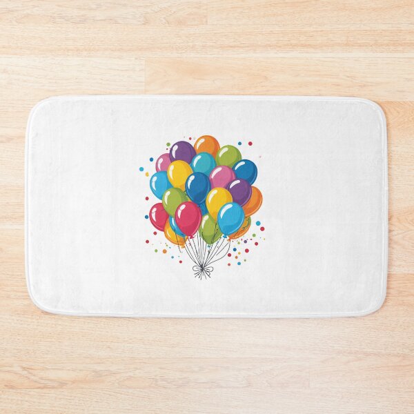 Item preview, Birthday Balloons and Confetti Icon Splash Motion Effect – Birthday gift idea designed and sold by michallechowicz.