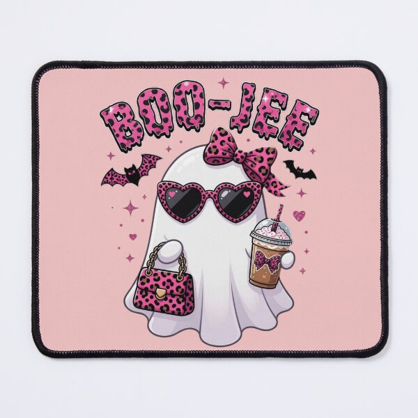 Item preview, Boo-Jee Pink Leopard Ghost Halloween designed and sold by CF_VintageDesign.