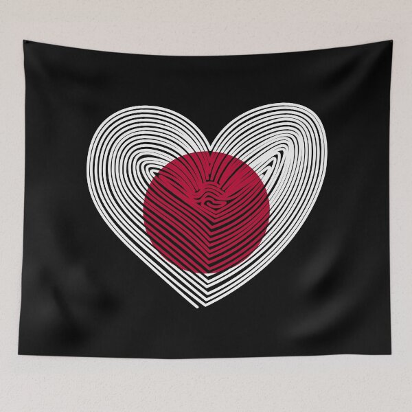 Item preview, Love Japan (Black Background) designed and sold by IKDG.