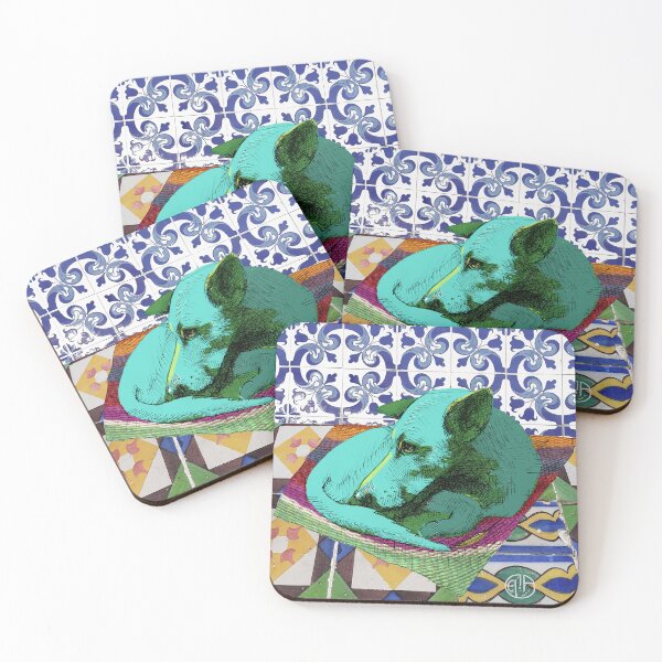 Item preview, Colorful dog designed and sold by Celia Estampas.