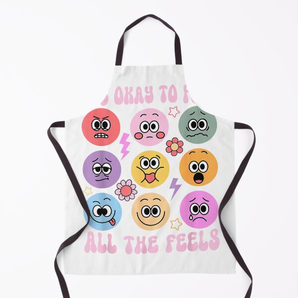 Item preview, It's Okay to Feel All The Feels Funny Mental Health T-Shirt designed and sold by KTY-NUSS.
