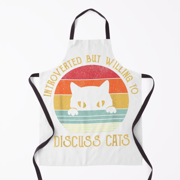 Item preview, Introverted But Willing To Discuss Cats T-Shirt designed and sold by gidget-gadget.