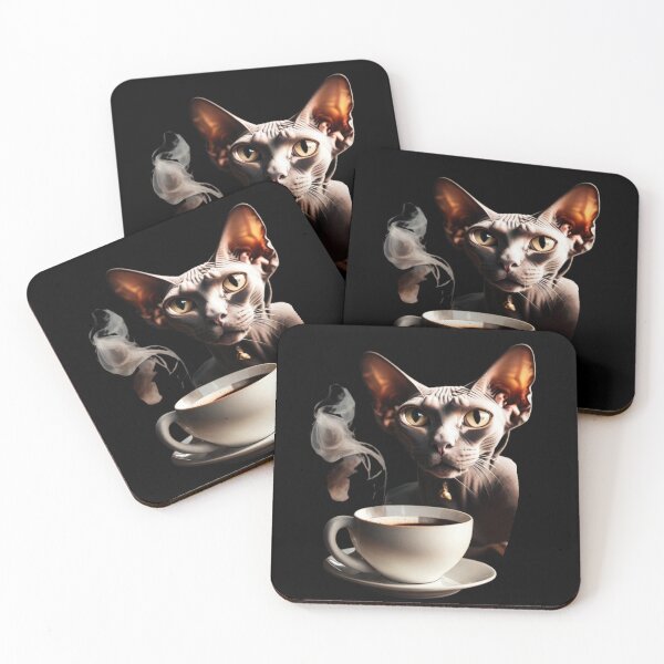 Item preview, Cat Coffee Meme designed and sold by MatthewViews.