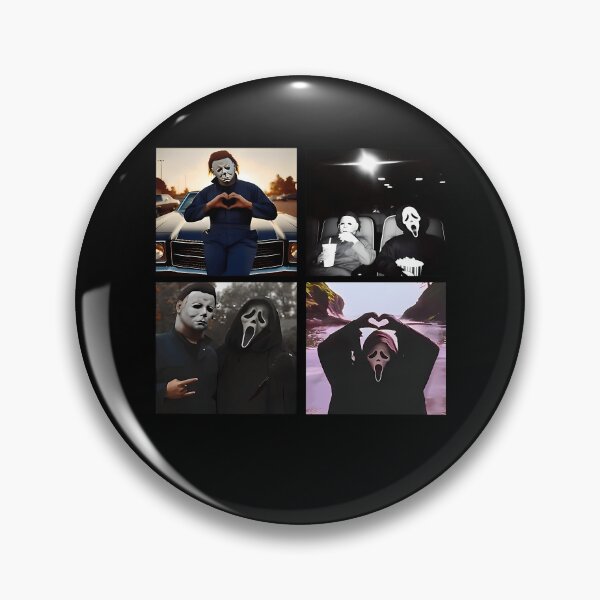 Item preview, Halloween Horror Characters Heart Hands Movie Night designed and sold by Zeeshan25.