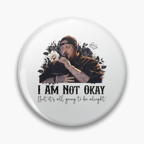 Item preview, Jelly Roll I Am Not Okay Country Music Singer Rose designed and sold by Zeeshan25.