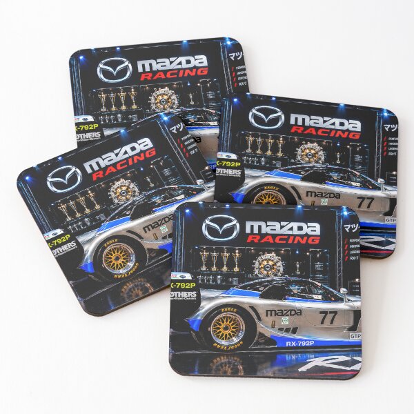 Item preview, Mazda RX-7 & RX-792P Racing Automotive Wall Art designed and sold by AUTOMOTIVE ART & PHOTOGRAPHY.
