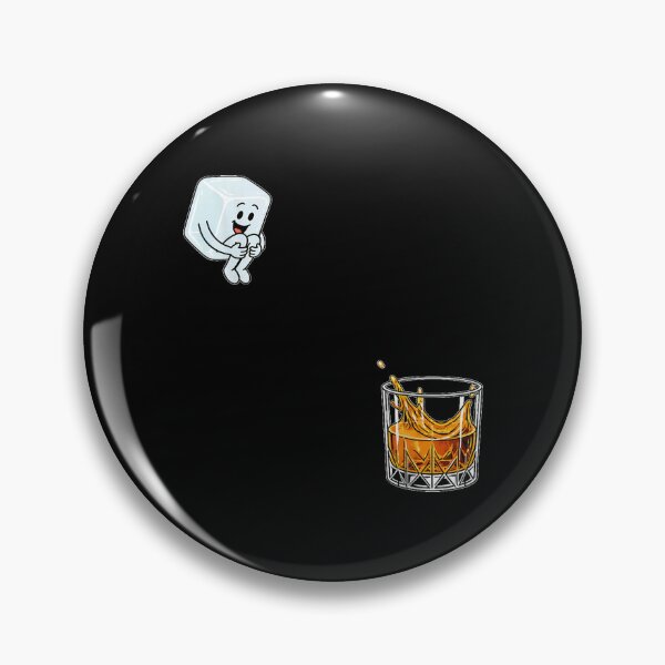Item preview, Bourbon Cannonball Whiskey Lover Cute Ice Splash Drink designed and sold by MassonCalepon.
