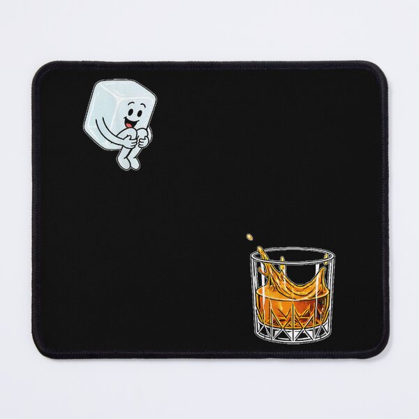 Item preview, Bourbon Cannonball Whiskey Lover Cute Ice Splash Drink designed and sold by MassonCalepon.