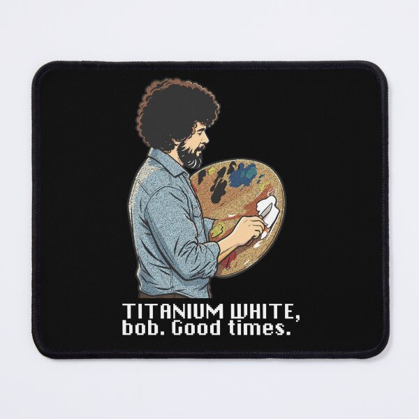 Item preview, Bob Ross Titanium White Vintage Retro Pop Art designed and sold by designer14years.