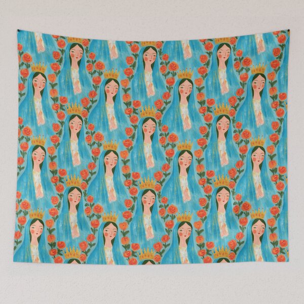 Item preview, Mary, Queen of Heaven designed and sold by SanctifiedSouls.